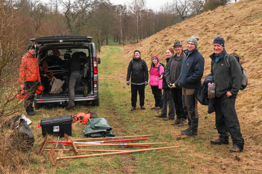Arbeitseinsatz am 14.3.2026, Foto: Erik Welk